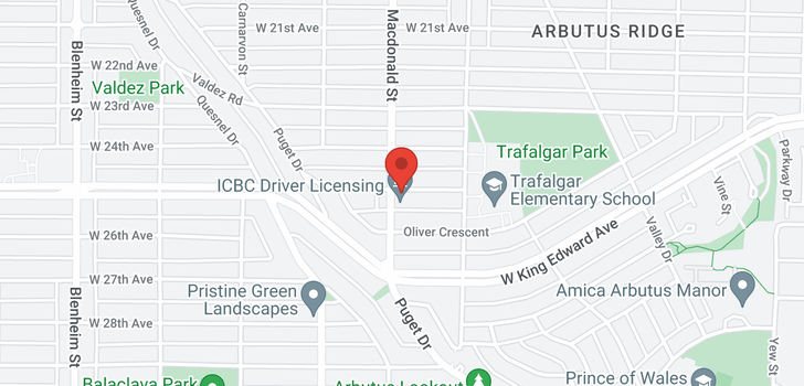 map of 2789 ALAMEIN AVENUE
